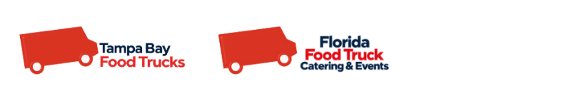 Tampa Bay Food Trucks and Florida Food Truck Catering and Events logos